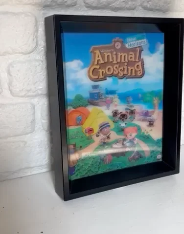 Animal Crossing New Horizons, Promotional Lenticular 3D Framed Image. Moving, изображение 2