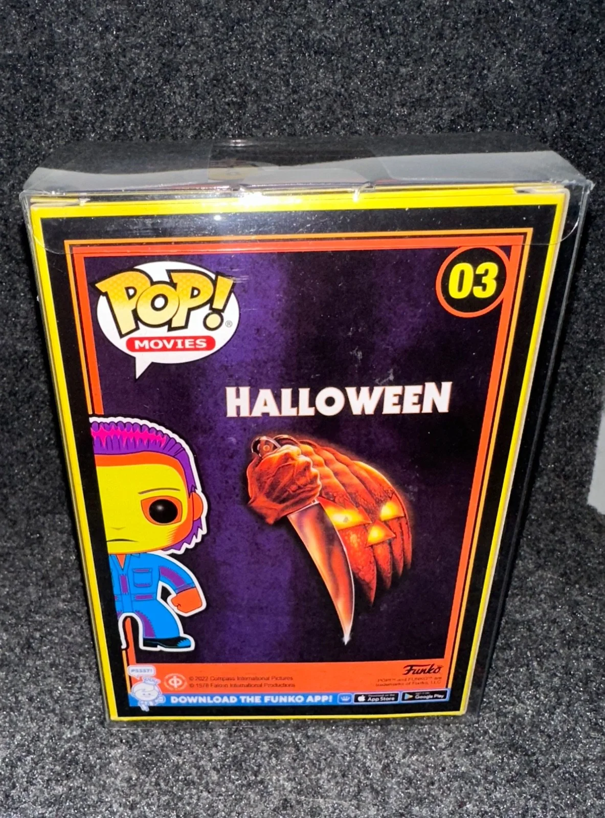 Nick Castle Autographed Michael Myers Funko Halloween 03 Shape JSA COA, изображение 3