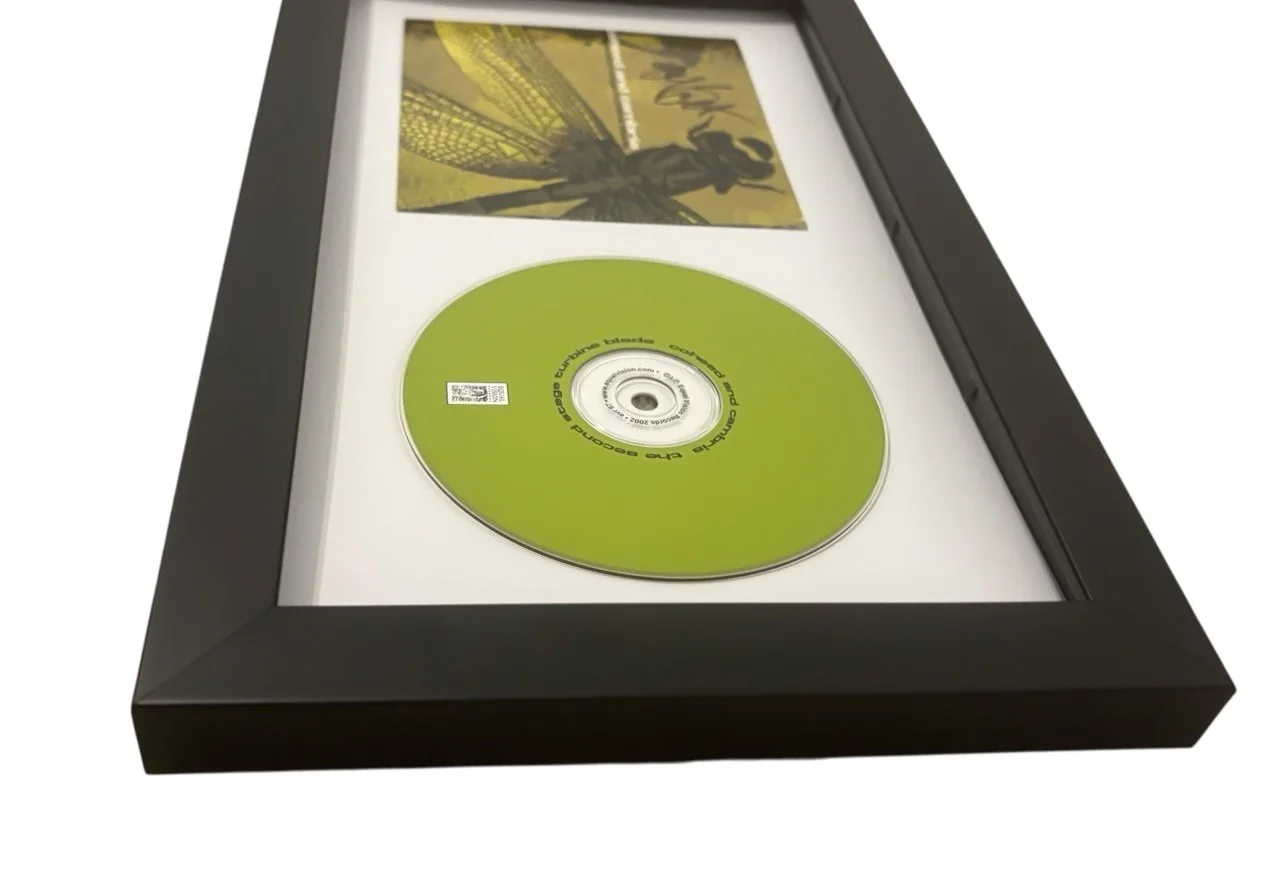 CLAUDIO SANCHEZ COHEED & CAMBRIA SIGNED AUTOGRAPH SECOND STAGE FRAMED CD JSA COA, image 5