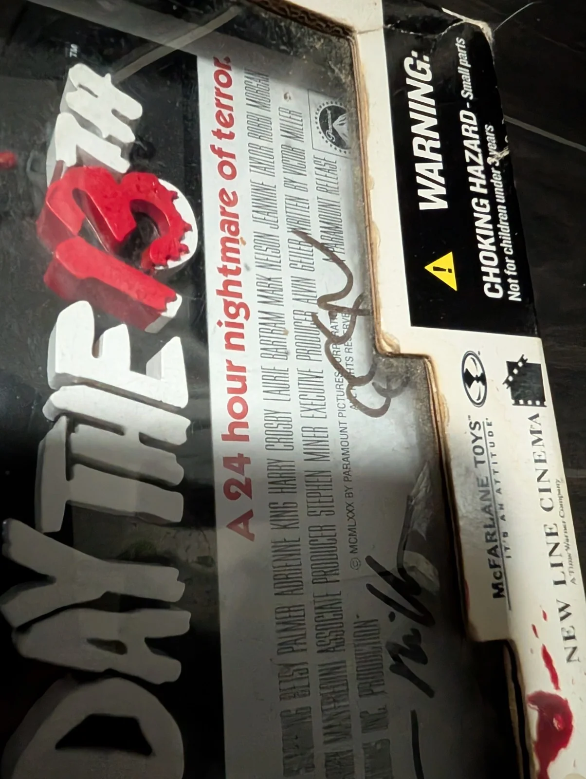 Friday The 13th McFarlane 3D Poster Signed By Victor Miller And Sean Cunningham, image 3