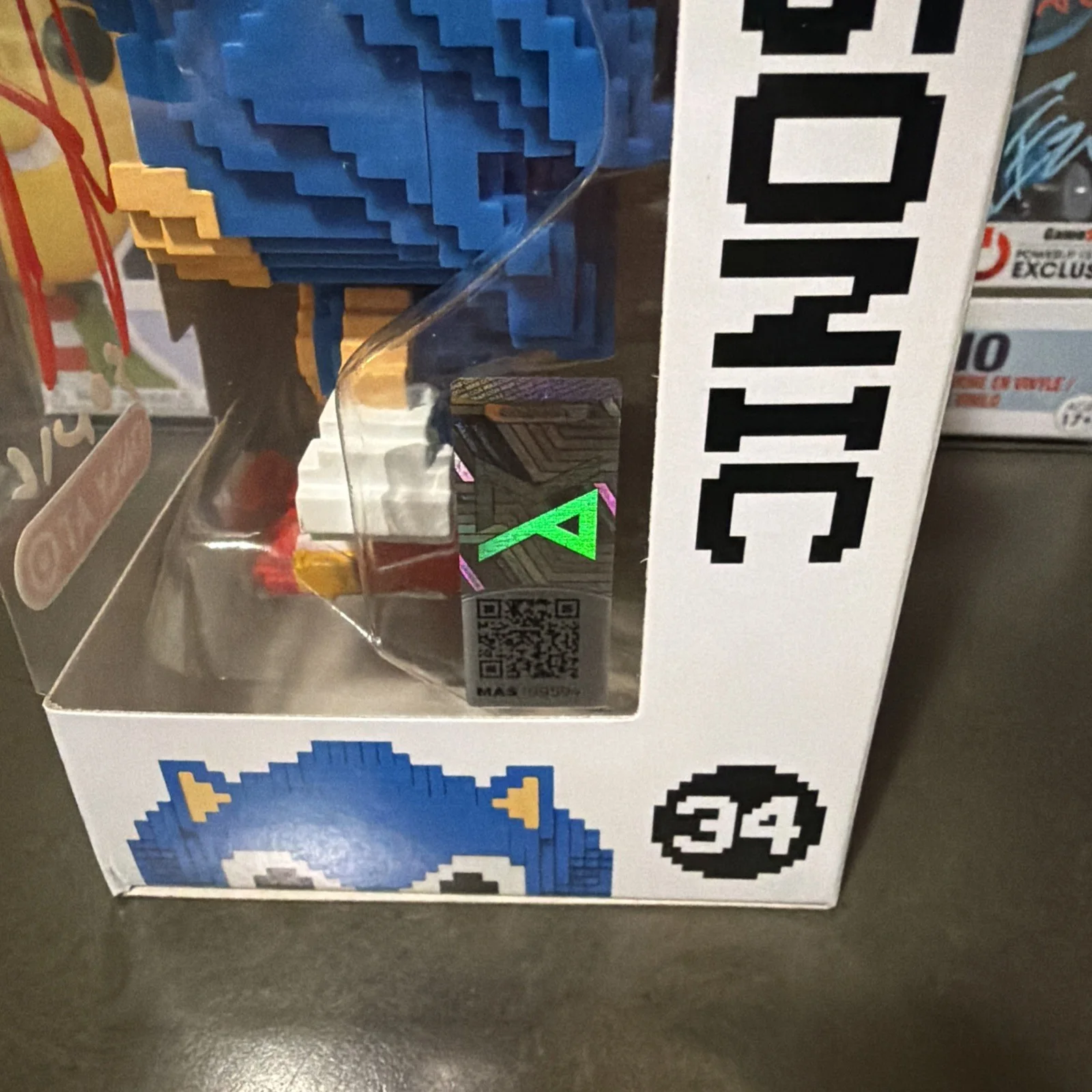 ✍️ Funko Pop! Jason Griffith Signed Sonic The Hedgehog #34 Target COA w/Armor, image 4