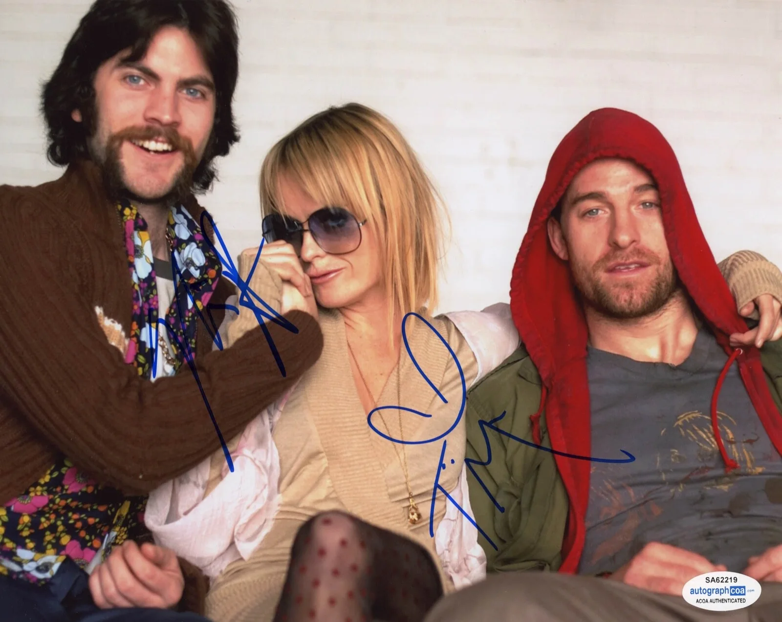 TARYN MANNING, WES BENTLEY — Taryn Manning & Wes Bentley signed "WEIRDSVILLE" 8x10 Photo PROOF d ACOA COA, изображение 3