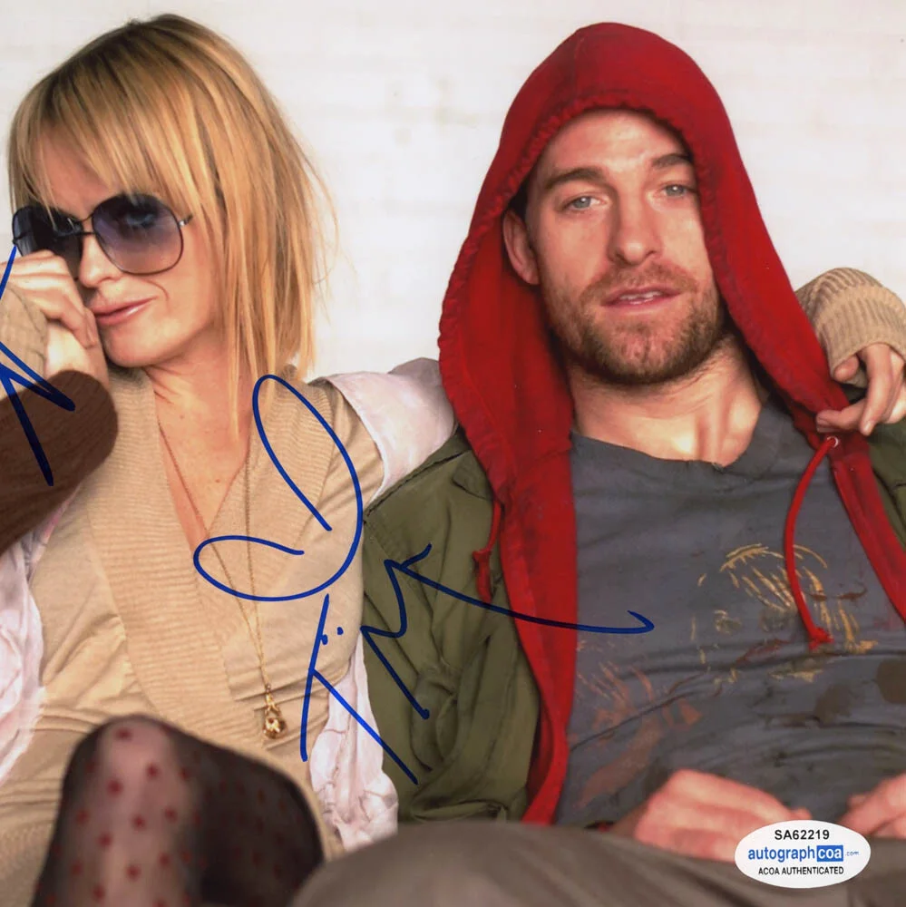 TARYN MANNING, WES BENTLEY — Taryn Manning & Wes Bentley signed "WEIRDSVILLE" 8x10 Photo PROOF d ACOA COA, изображение 4