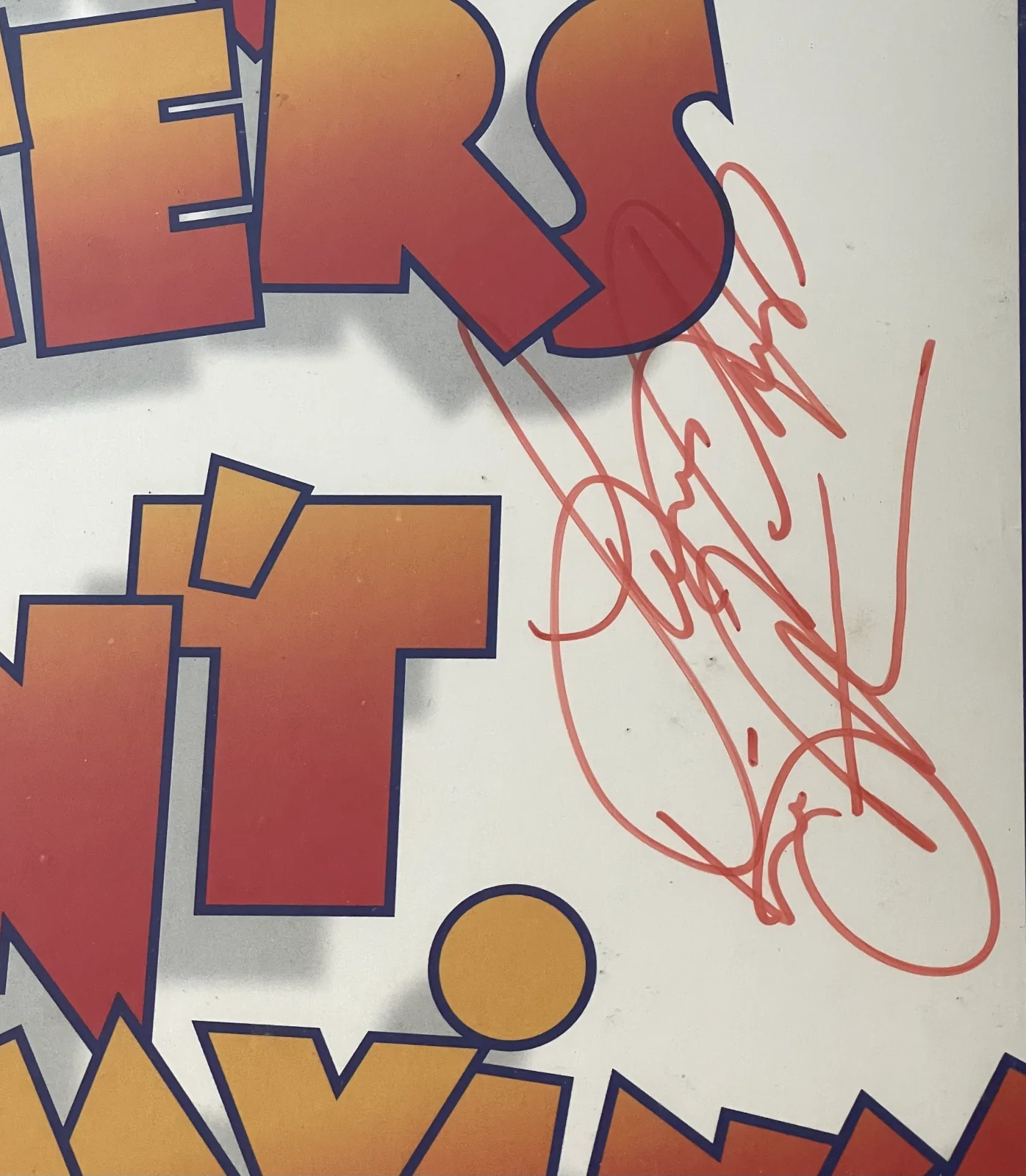 Cast — The Pointer Sisters Signed - Ain't Misbehavin' Broadway Poster Gold Metal Frame, image 4