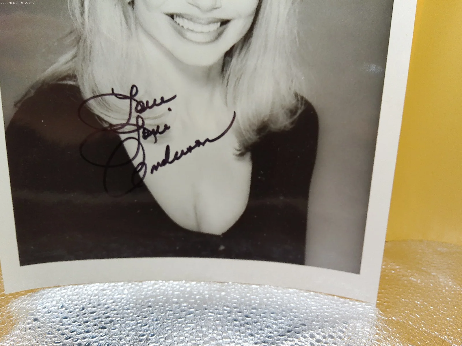Loni Anderson WKRP Cincinnati TV star Burt Reynolds ex hand signed photo, изображение 3