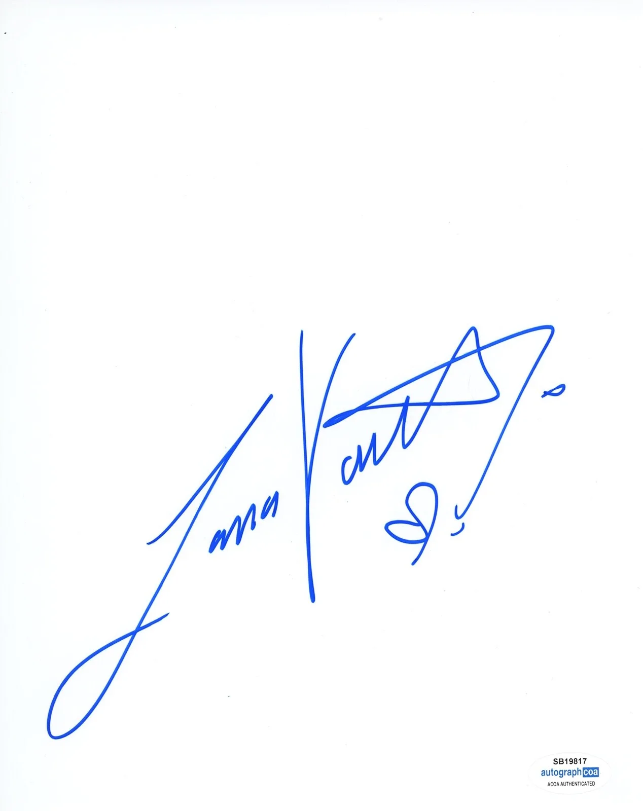 LAURA VANDERVOORT — Laura Vandervoort signed 8x10 Photo a AUTOGRAPHED Hot SEXY Smallville ACOA COA, изображение 3