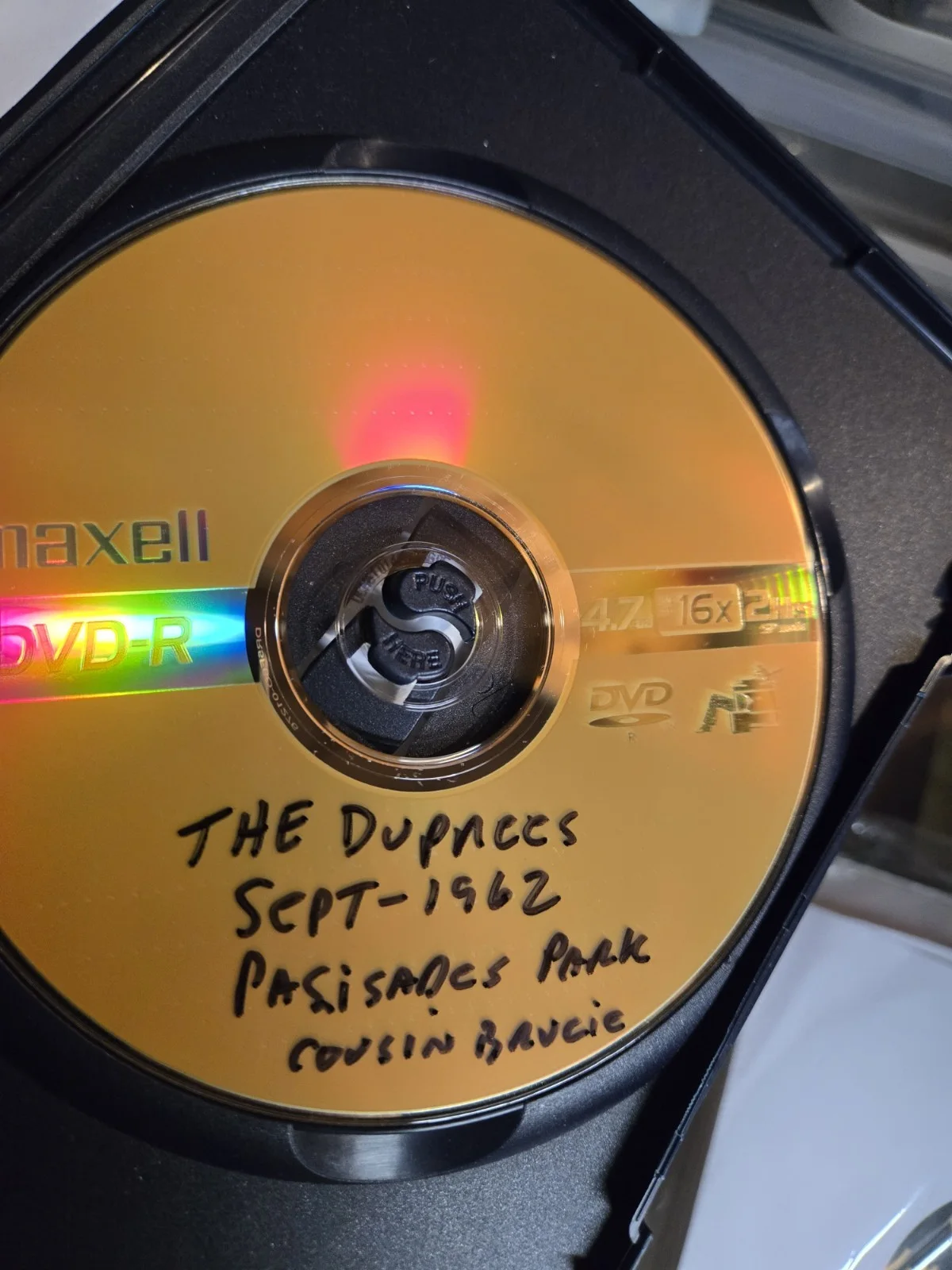 Duprees You Belong To Me Dvd Of Palisades Park Autographed By 2 Original Members, изображение 2