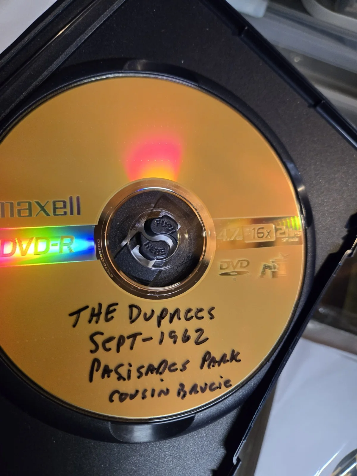 Duprees You Belong To Me Dvd Of Palisades Park Autographed By 2 Original Members, изображение 3