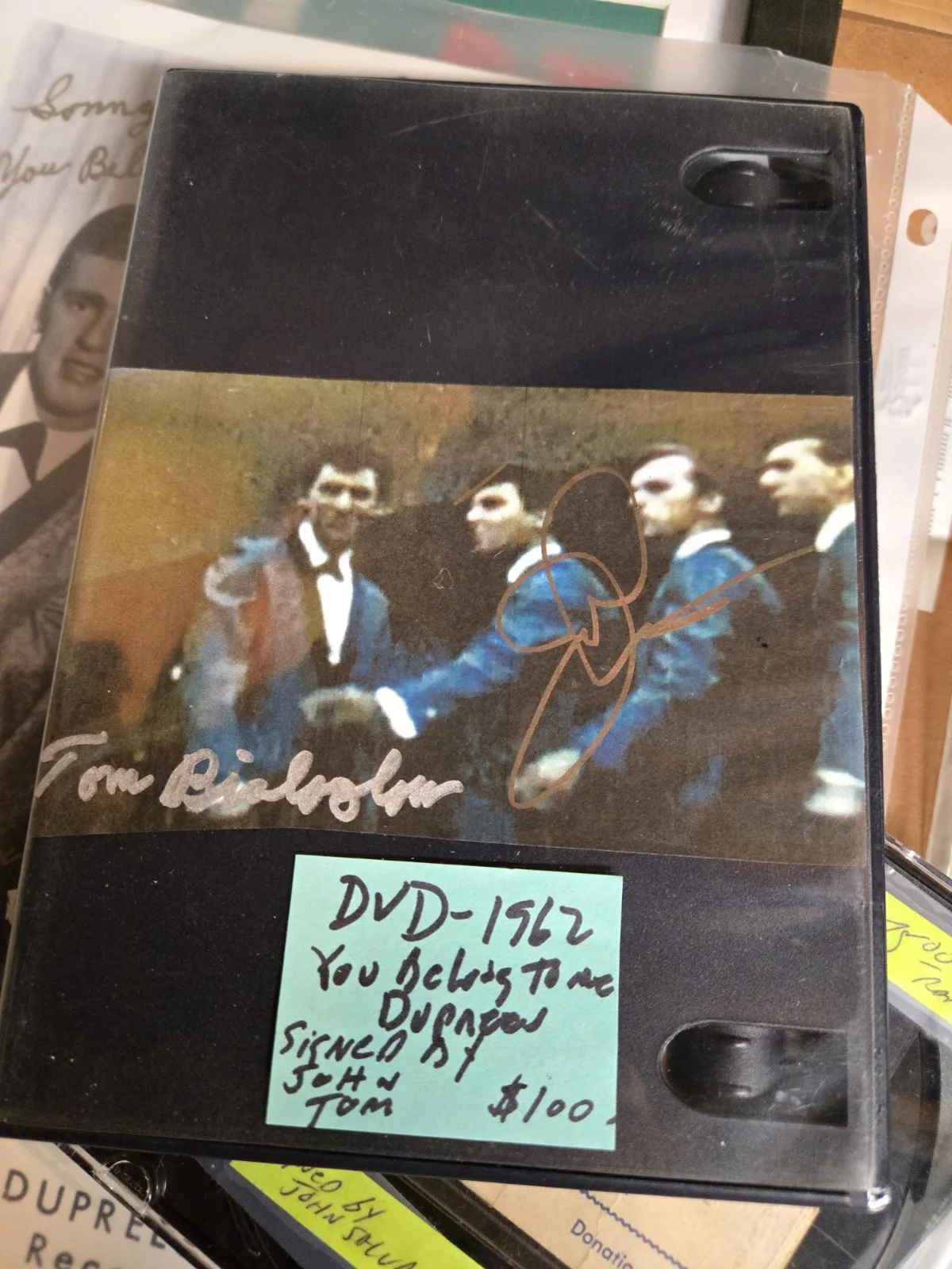 Duprees You Belong To Me Dvd Of Palisades Park Autographed By 2 Original Members, изображение 5