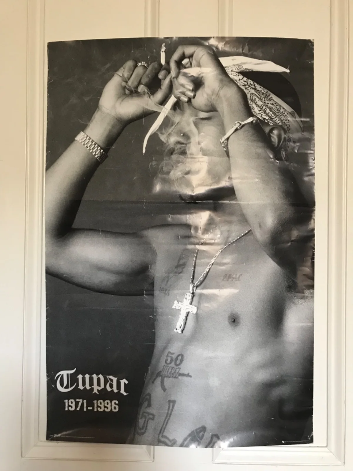 VINTAGE RARE LARGE Tupac Poster, image 3
