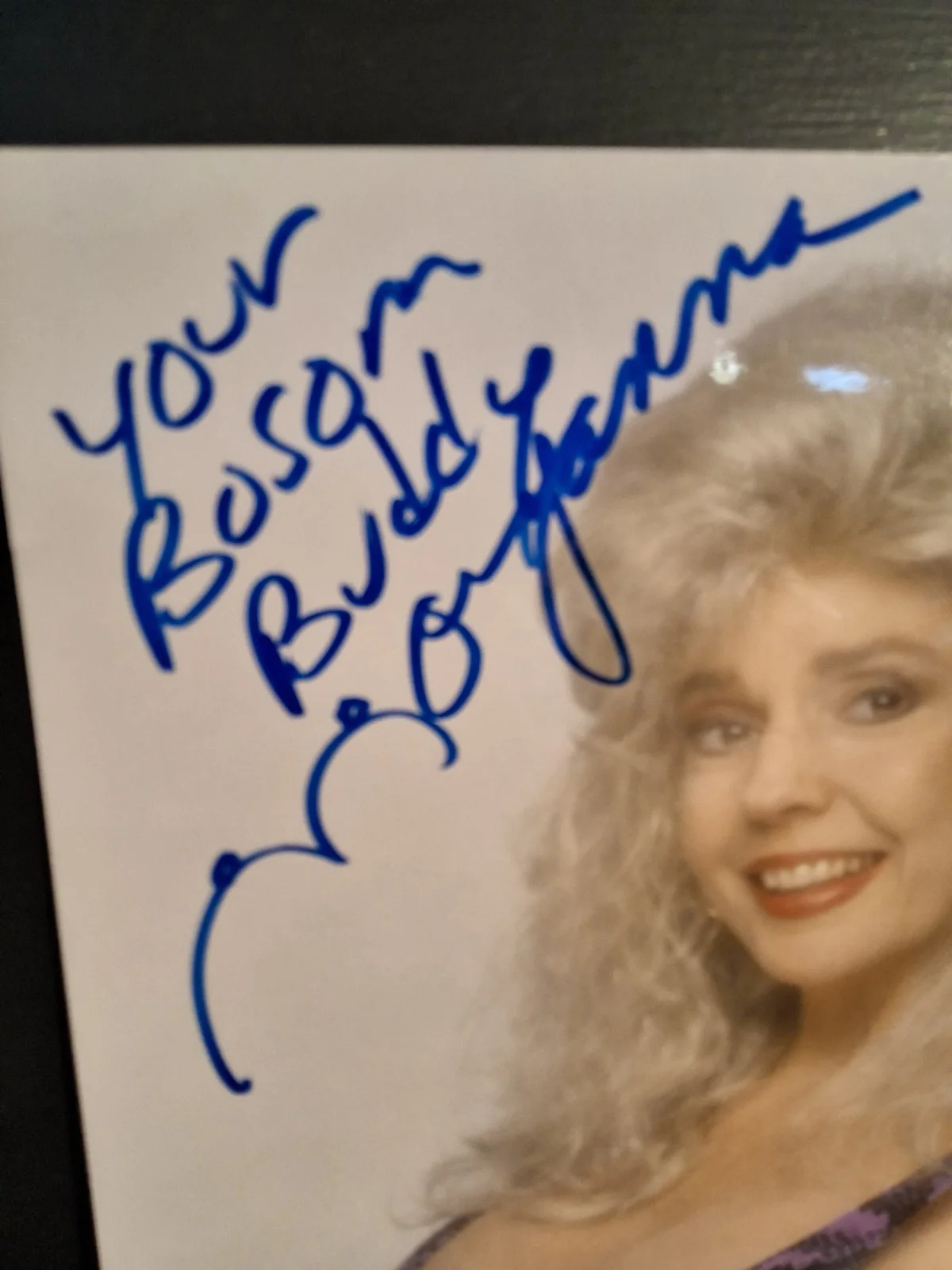 Bosom Buddy Morganna Roberts Photo/ Autographed, изображение 2