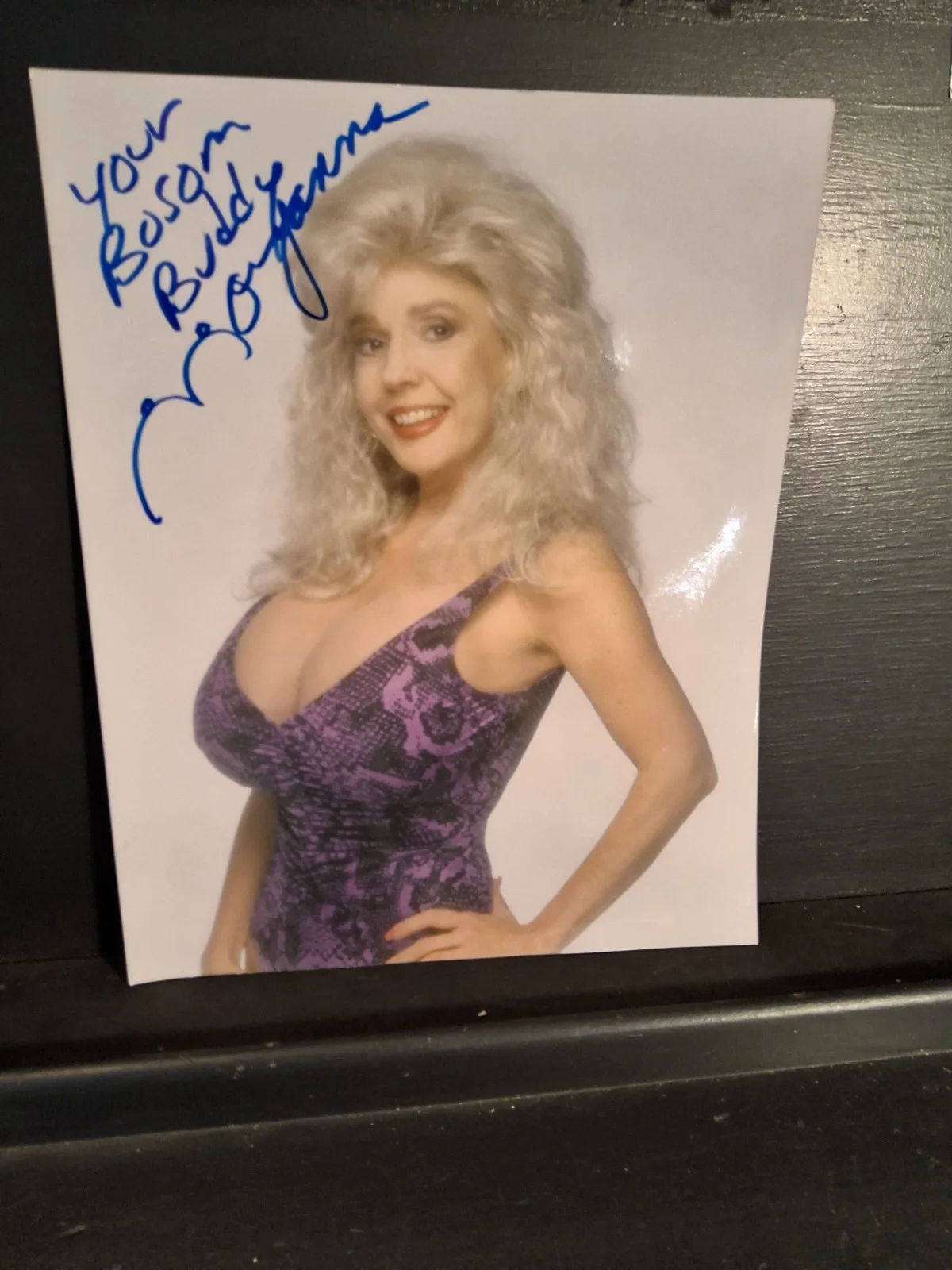 Bosom Buddy Morganna Roberts Photo/ Autographed, изображение 4