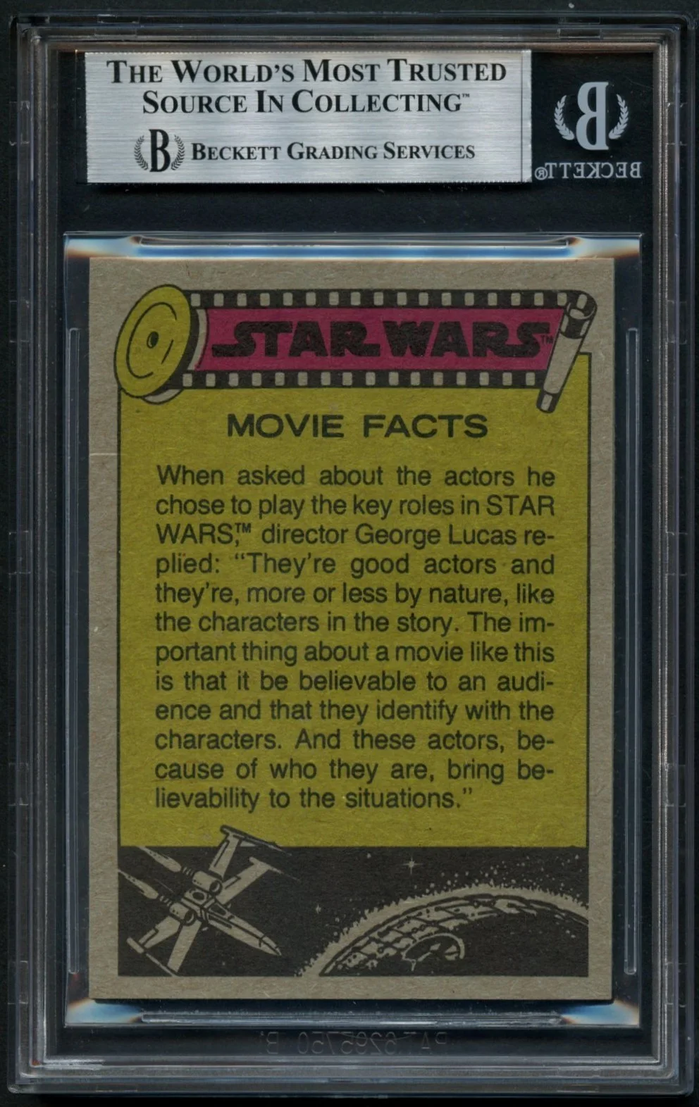 Alec Guinness HANDWRITING Obi-Wan Kenobi Custom Cut "an autograph collector" BAS, image 2