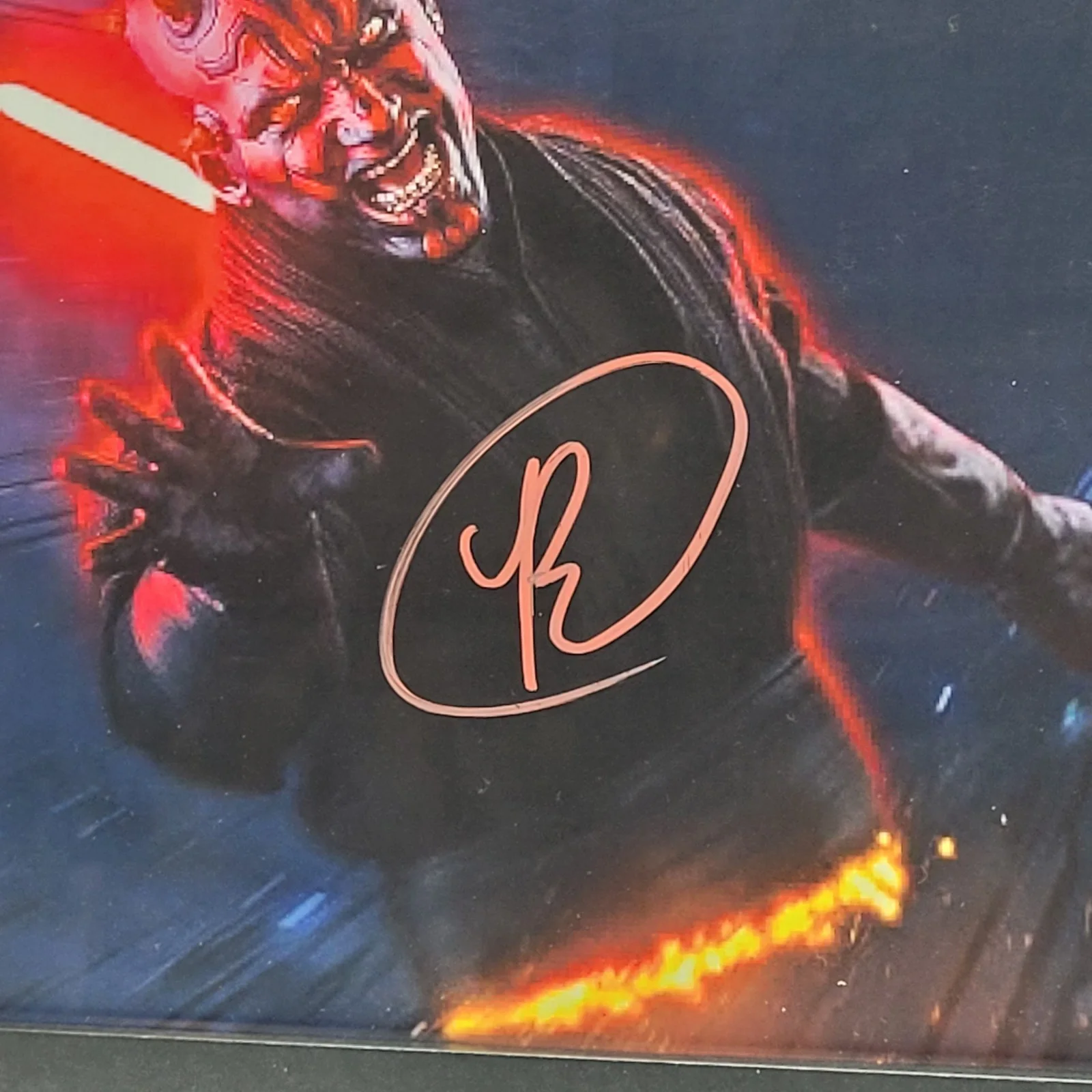 Ray Park — RAY PARK Signed (STAR WARS: Darth Maul) 8x10 Photograph Print Only, изображение 2