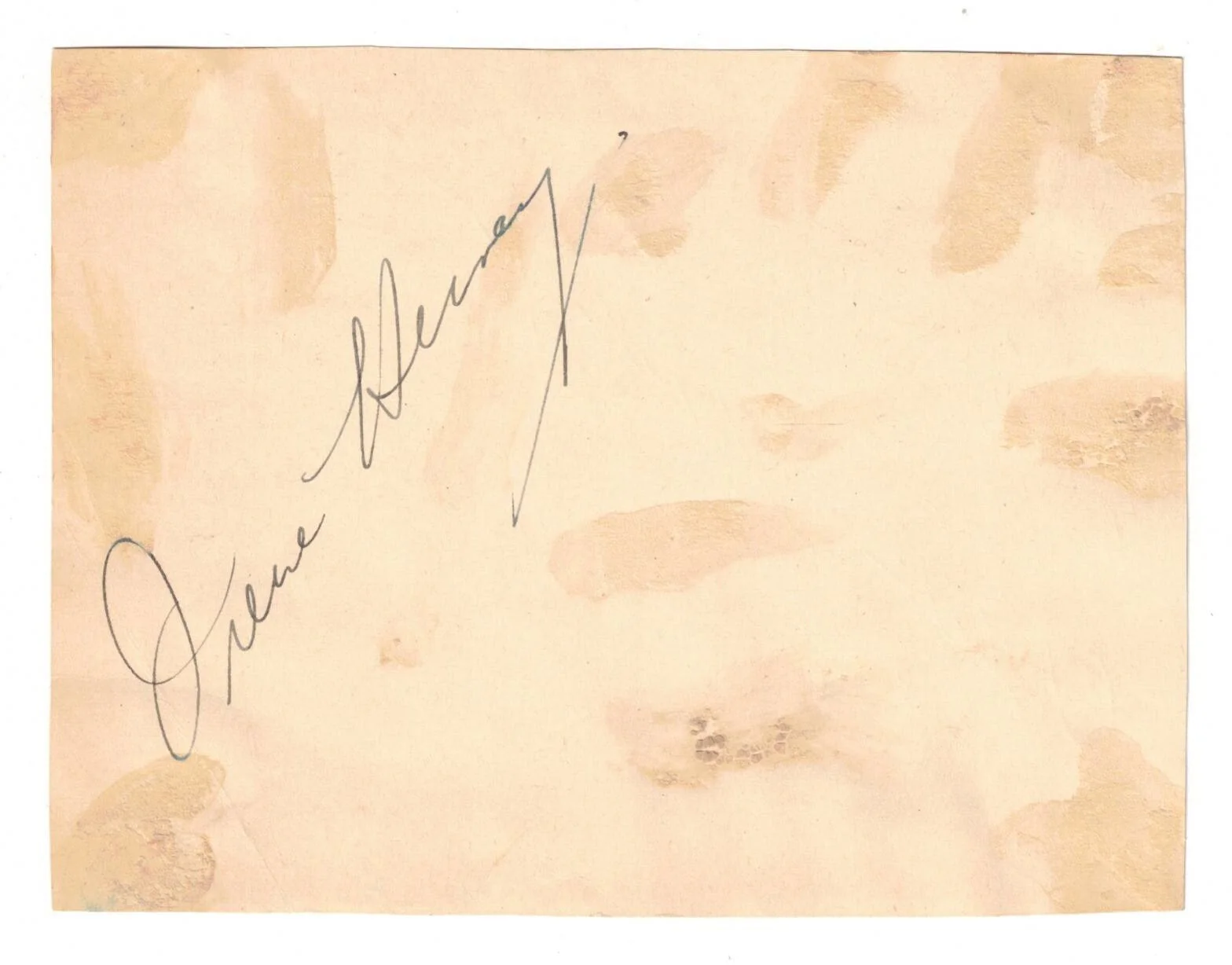 Lloyd Bridges — Charles Bickford Cut Autograph! Signed! Johnny Belinda! Farmer's Daughter!, изображение 2