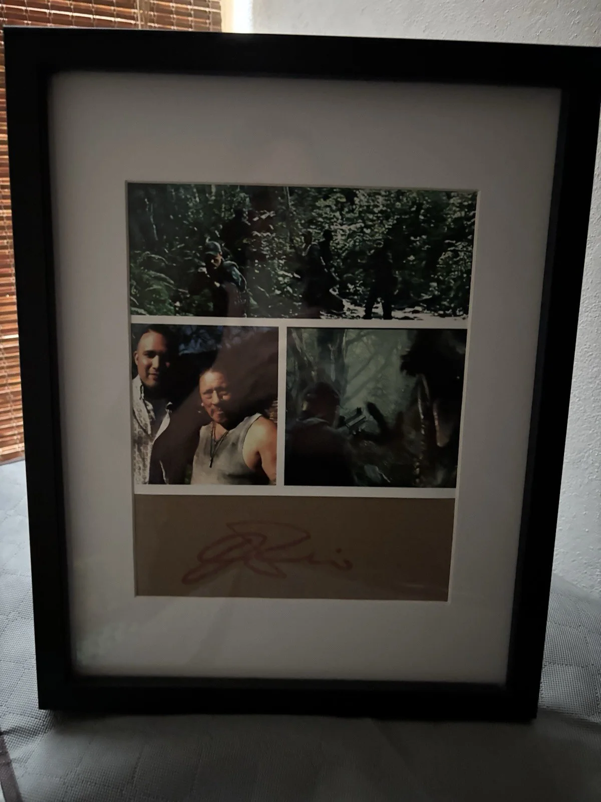 Actor Omar Rubio Autographed Signed 11x14 Framed Hang Or Stand Photo, изображение 2