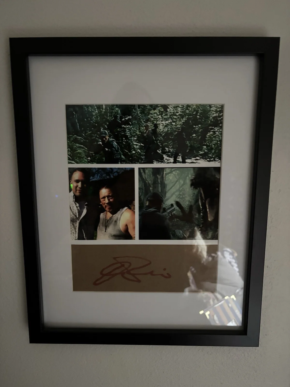 Actor Omar Rubio Autographed Signed 11x14 Framed Hang Or Stand Photo, изображение 3