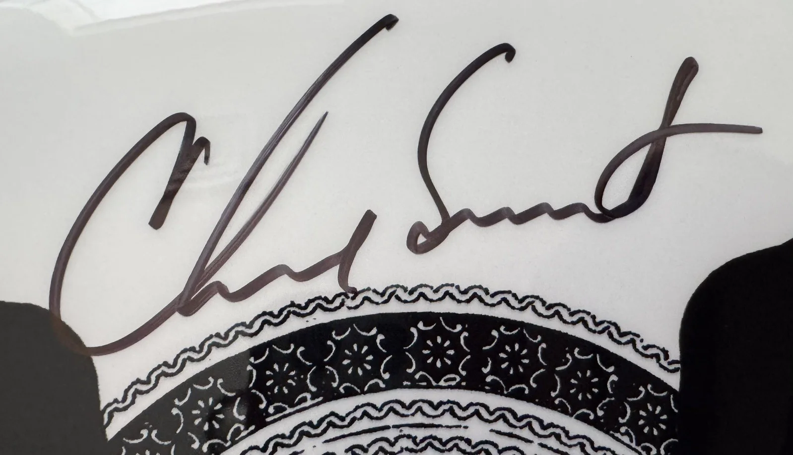 Will Ferrell & Chad Smith Signed Drumhead Red Hot Benefit *RARE* RHCP, image 3