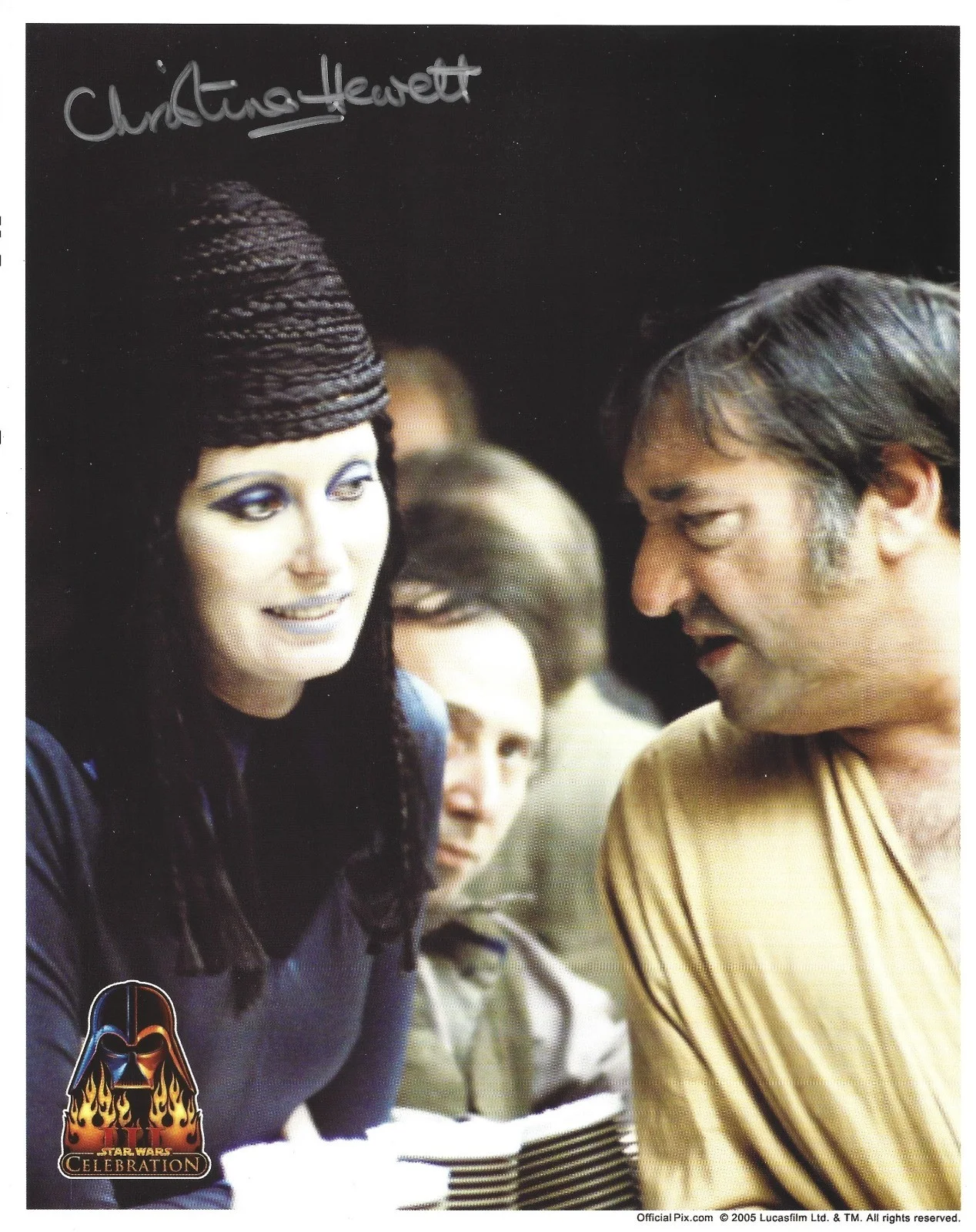 Christine Hewett — OPX Christine Hewett Star Wars Celebration 3 Signed 8x10 photo Official Pix