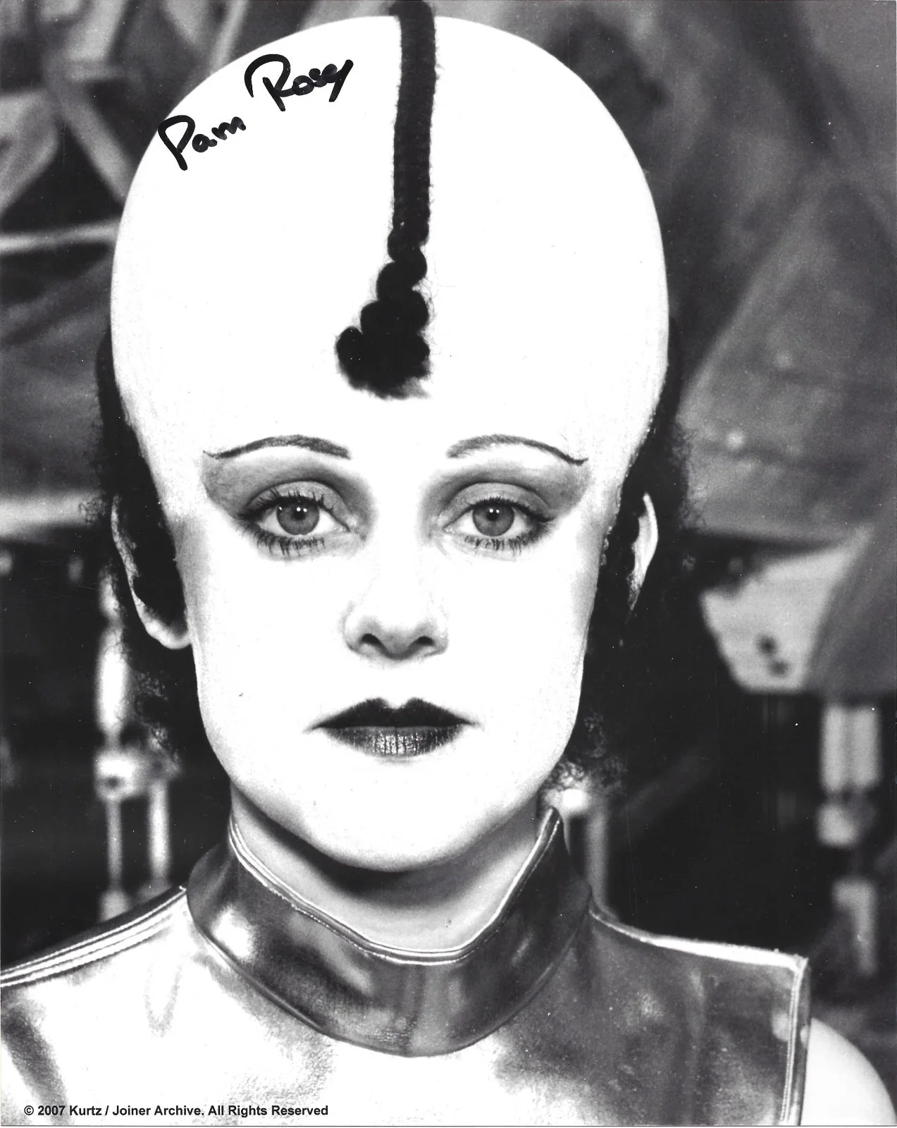 Pam Rose — RARE Pam Rose Leesub Sirln Signed Star Wars Cantina Alien 8x10 Photo Autograph