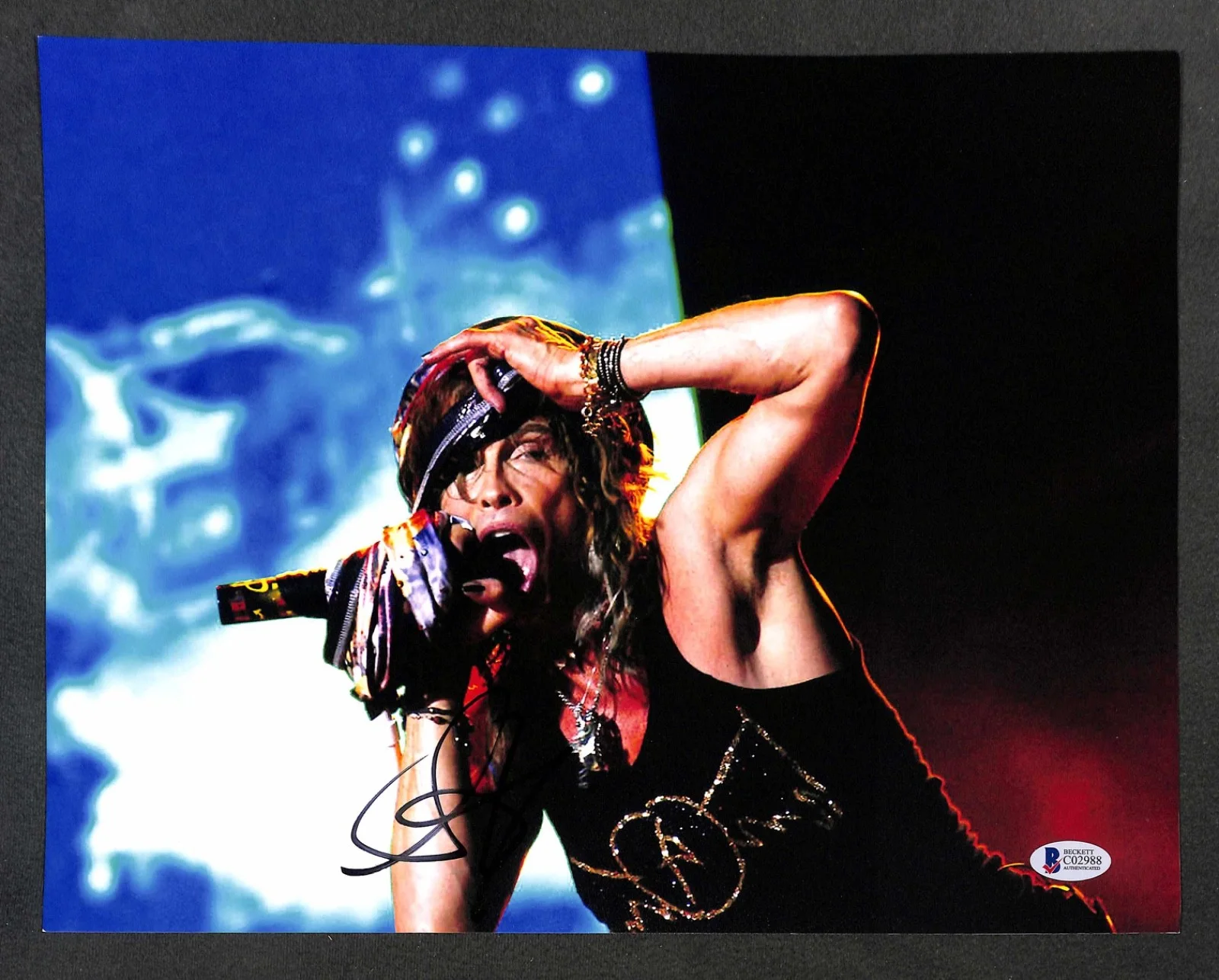 Signed Aerosmith Steven Tyler 11x14 Autographed Photo DREAM ON Auto BAS Beckett, image 5