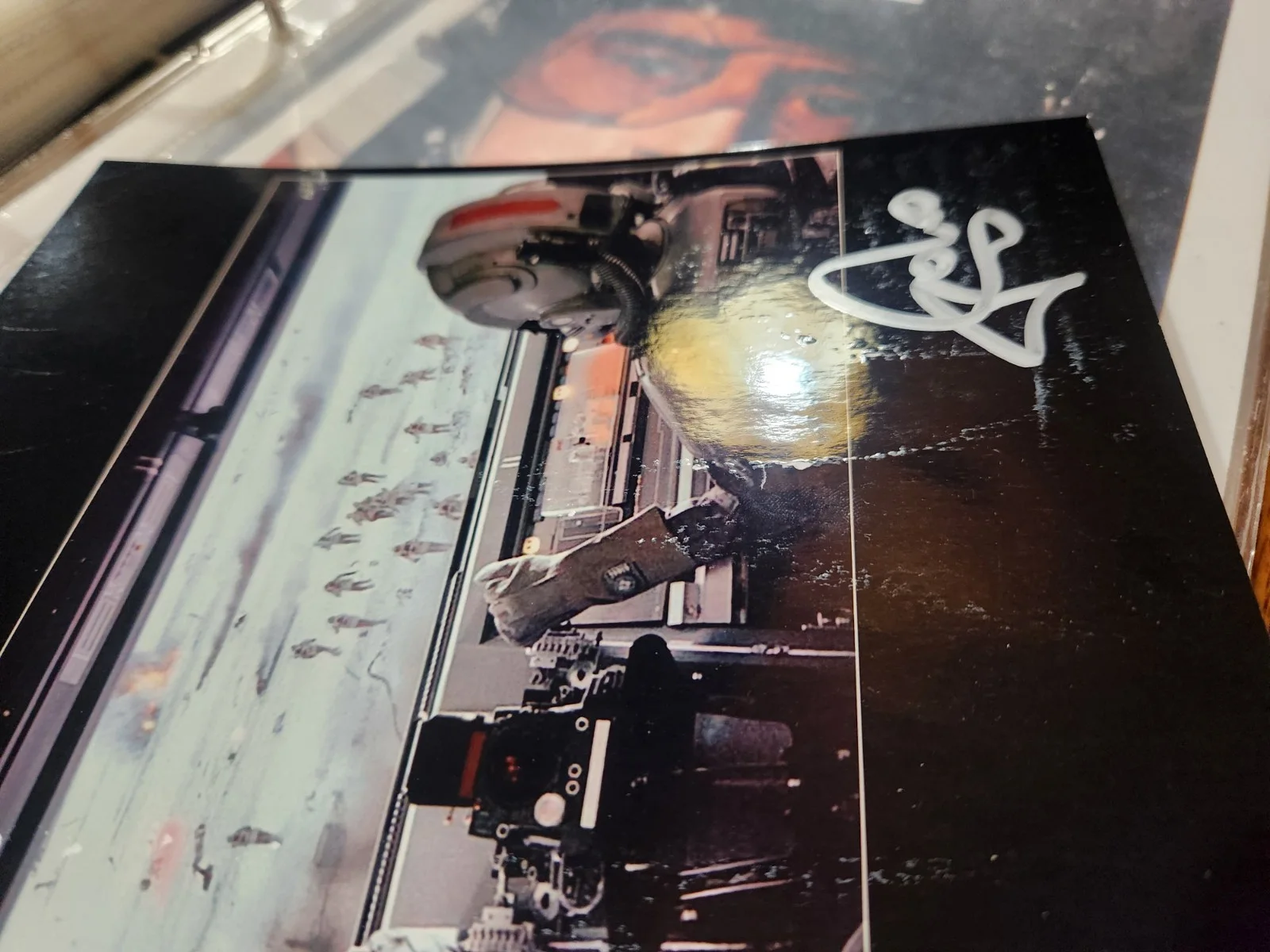 Paul Jerricho — RARE Paul Jerricho AT-AT Driver Signed Star Wars 8x10 Photo Autograph *READ*LOOK, image 2