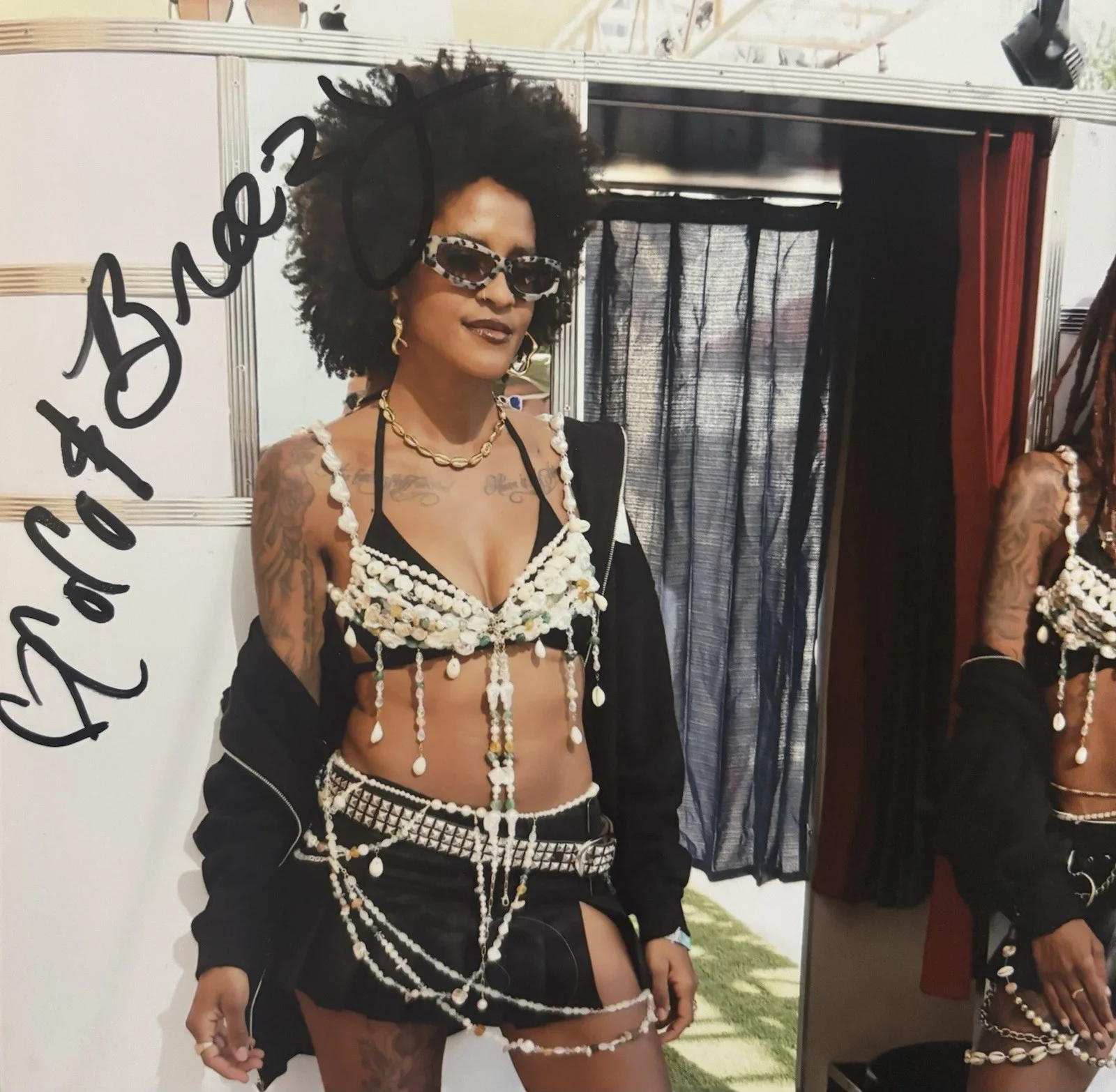 Coco, Breezy — COCO & BREEZY signed 8x10 Photo! One Of The Best DJ DUO! Twin Sisters W/COA, изображение 2