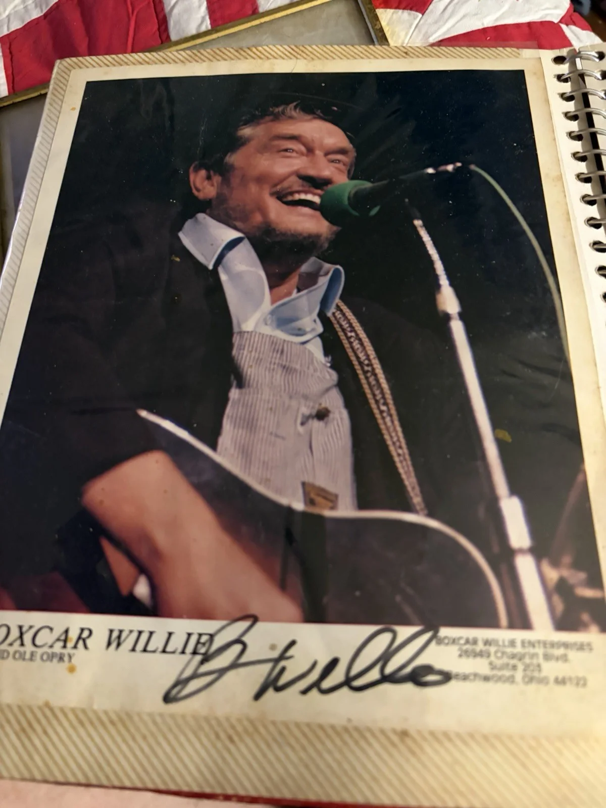 Red Sovine & Boxcar Willie Signed Original Country Music Memorabilia Photos, image 2