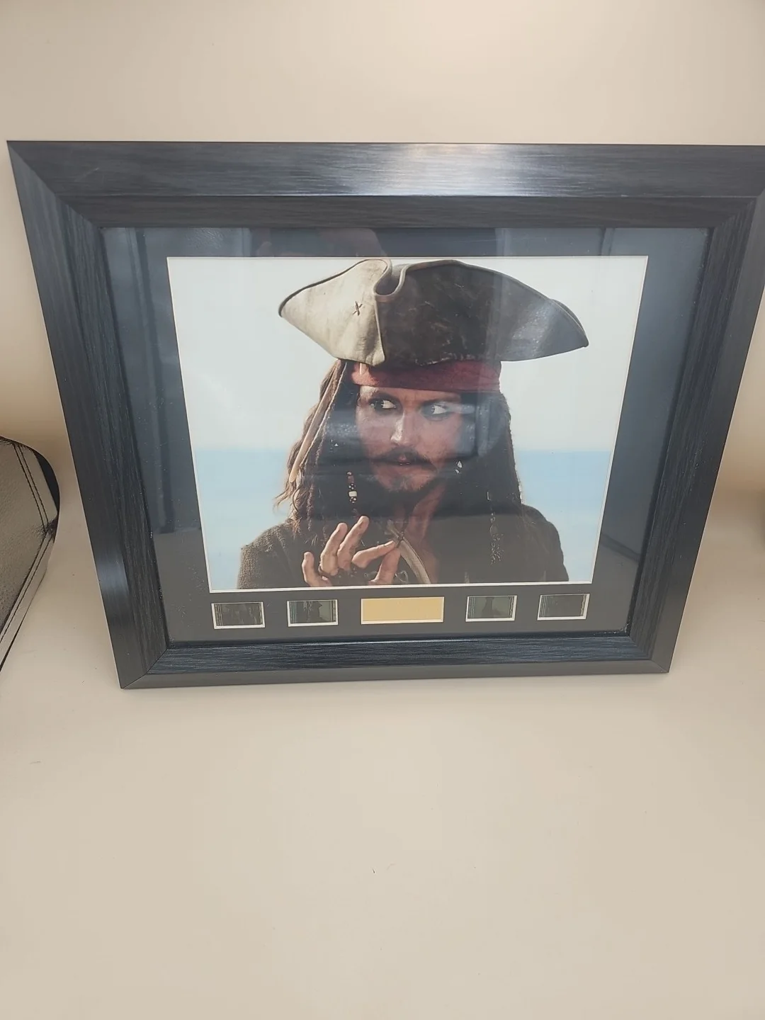 Pirates Of The Caribbean 35mm Movie Film Cell Framed W/ COA LTD Johnny Depp., изображение 2