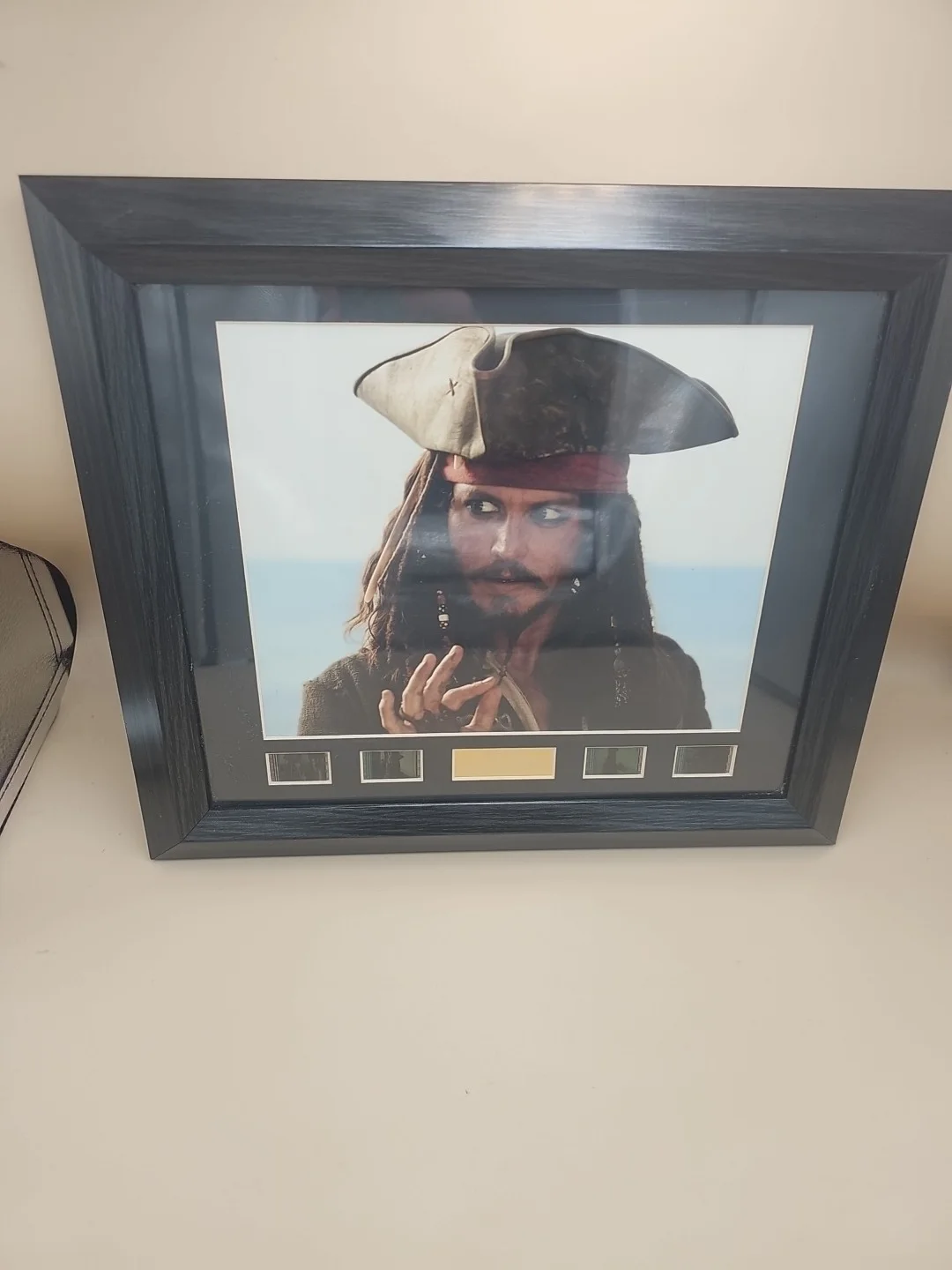 Pirates Of The Caribbean 35mm Movie Film Cell Framed W/ COA LTD Johnny Depp., изображение 3