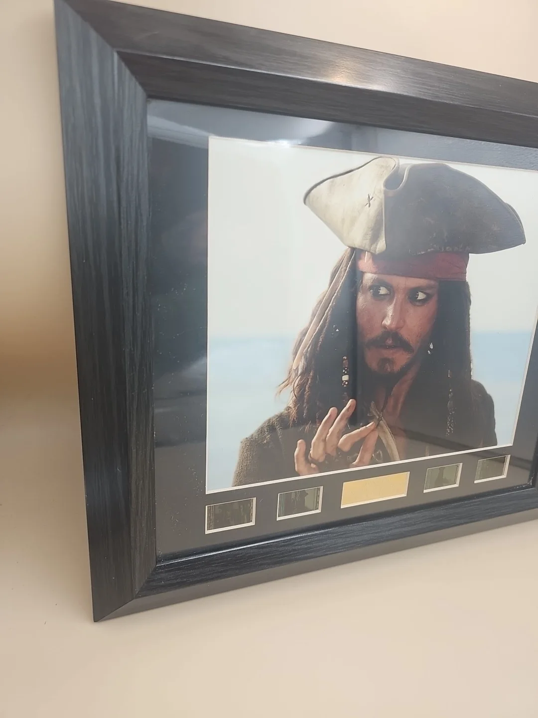 Pirates Of The Caribbean 35mm Movie Film Cell Framed W/ COA LTD Johnny Depp., изображение 4