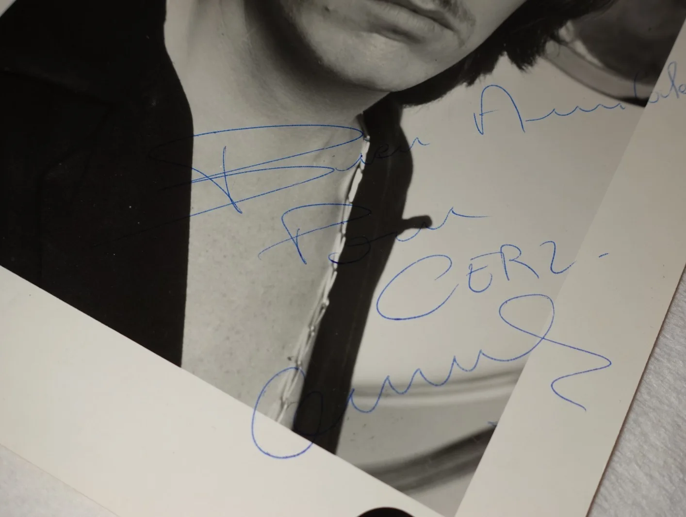 Marc Cerrone SIGNED Disco Electronic Cotillion Records Vintage Promotional Photo, image 5