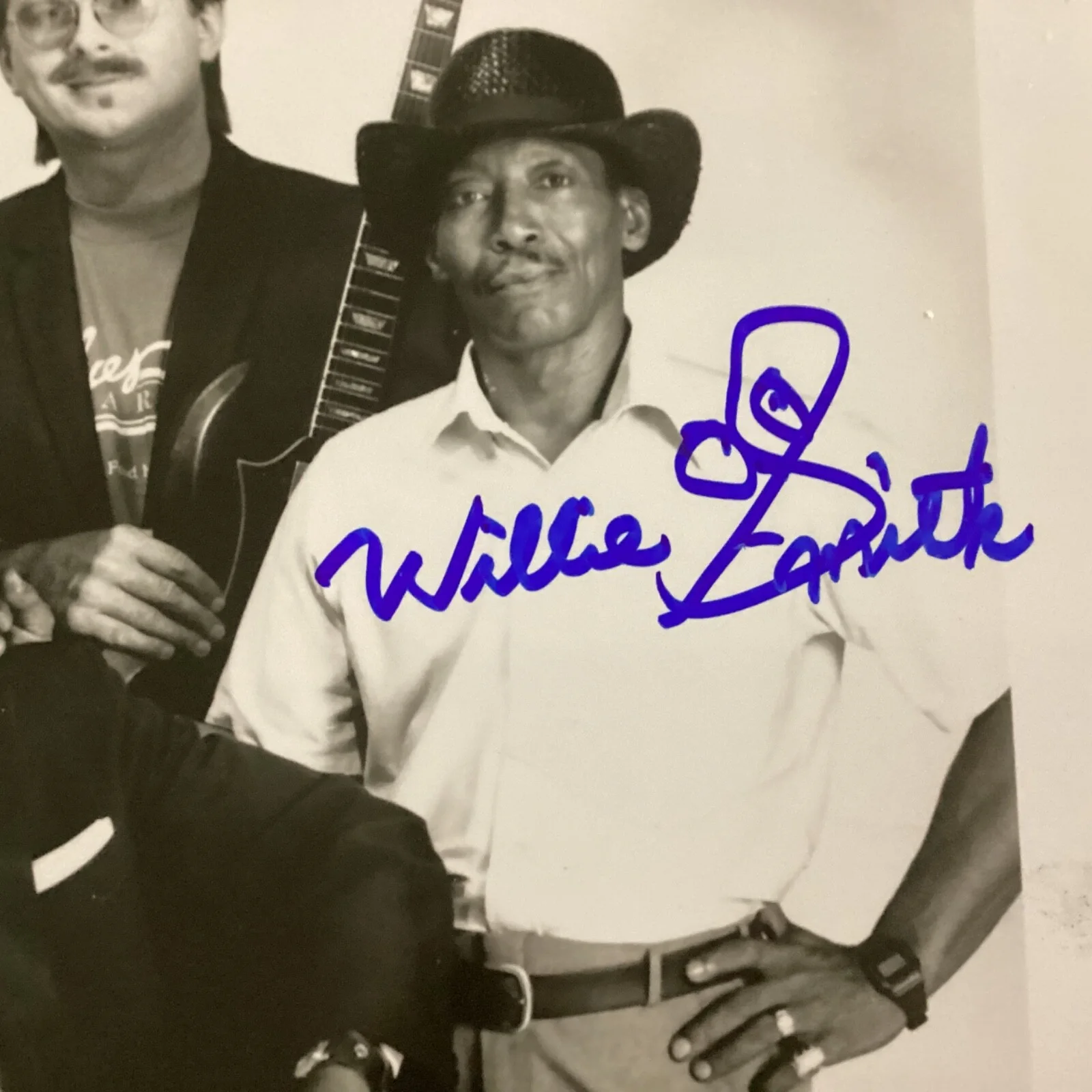 Smokey Smothers Willie Big Eyes Smith Billy Flynn Signed Photo Legendary Blues, изображение 2