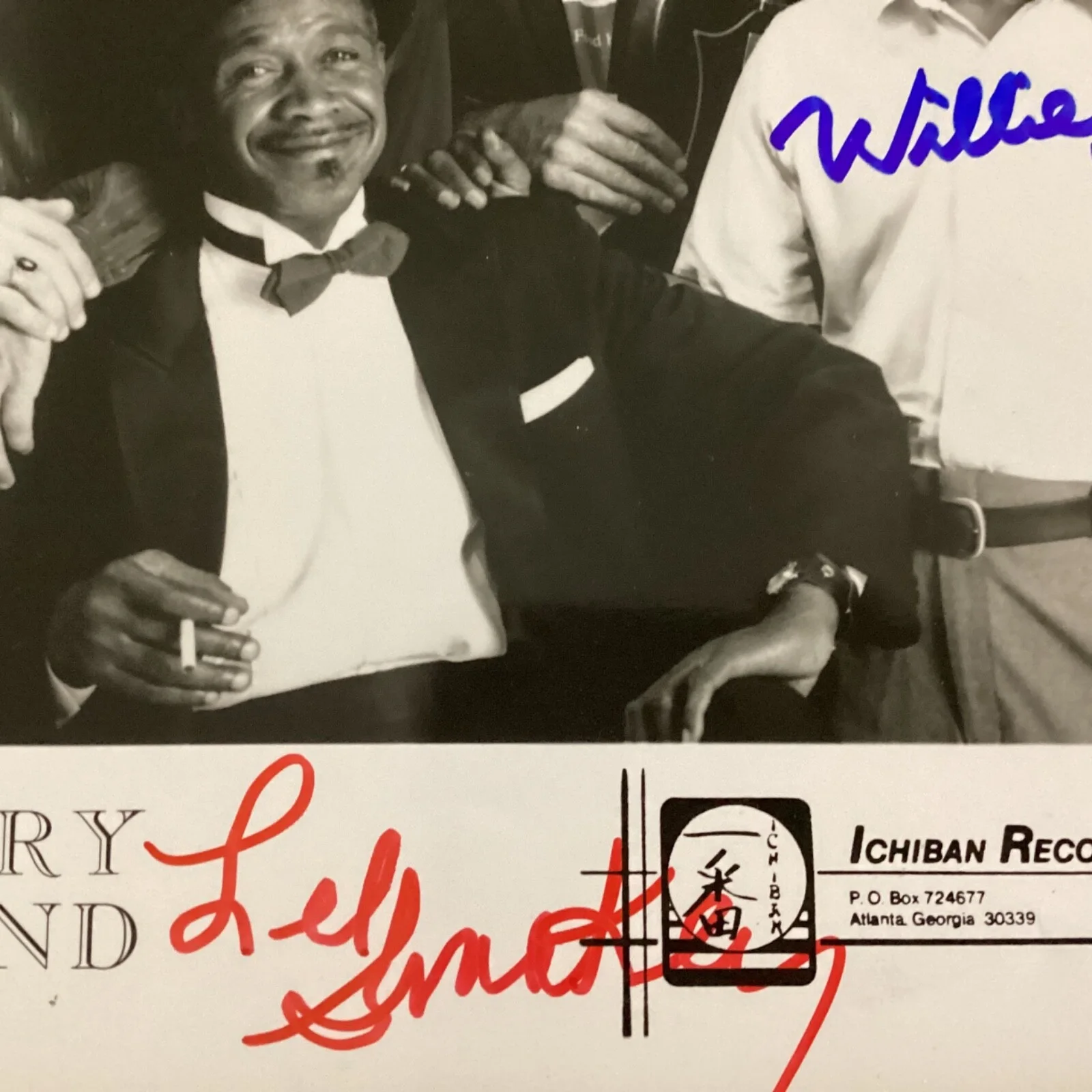 Smokey Smothers Willie Big Eyes Smith Billy Flynn Signed Photo Legendary Blues, изображение 3