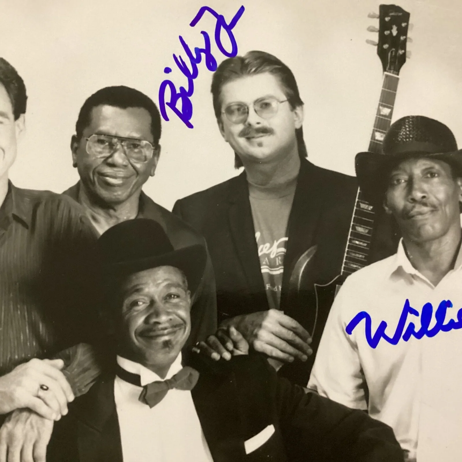 Smokey Smothers Willie Big Eyes Smith Billy Flynn Signed Photo Legendary Blues, изображение 4