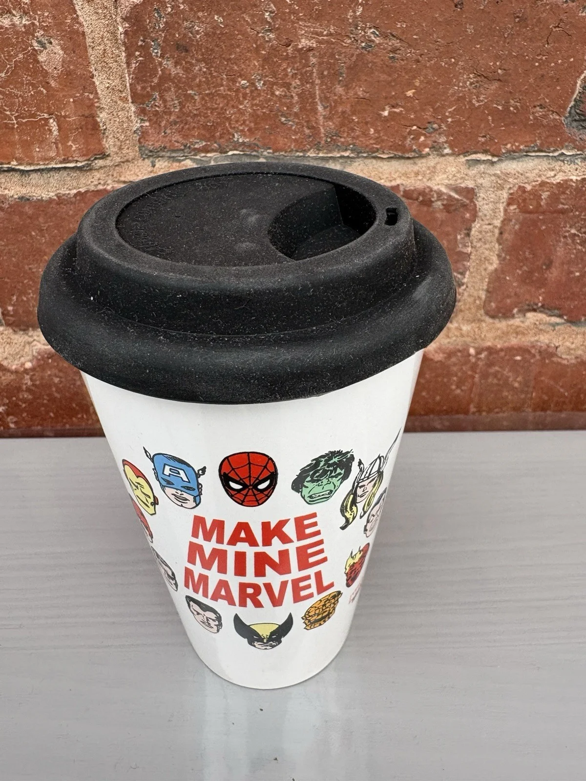 Loot Crate Marvel Coffee Travel Mug Brand New In Box, изображение 2