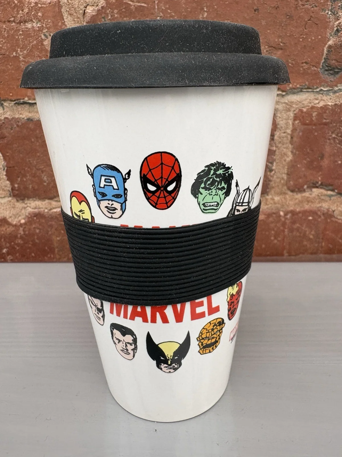 Loot Crate Marvel Coffee Travel Mug Brand New In Box, изображение 3