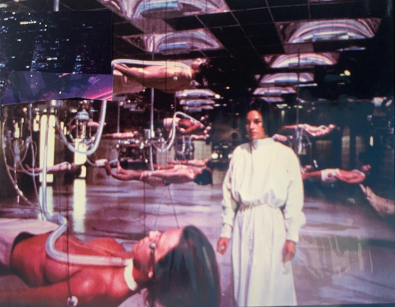 COMA Genevieve Bujold Michael Douglas 1978 2.5 x 2 Inch Transparencies x2, image 2