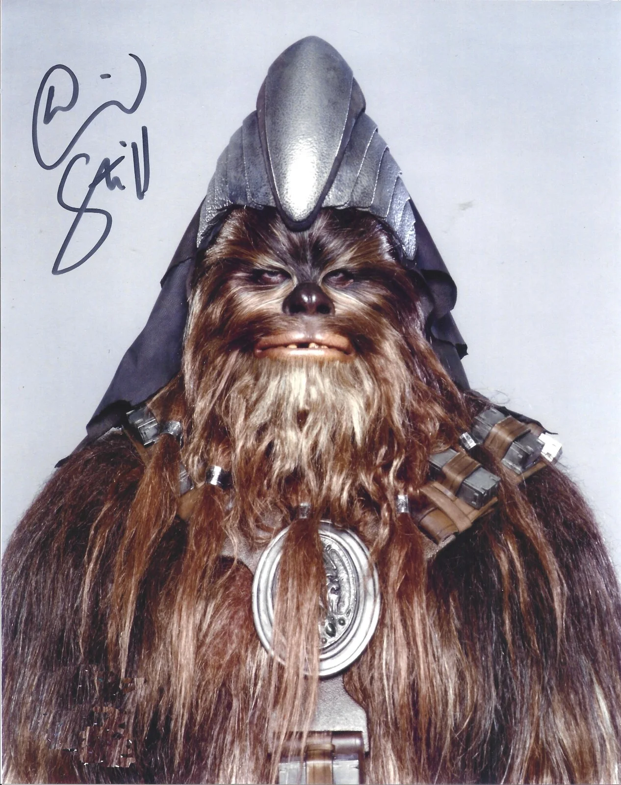 Chris Still — RARE Chris Still Wookiee Warrior Signed Star Wars 8x10 Photo Autograph