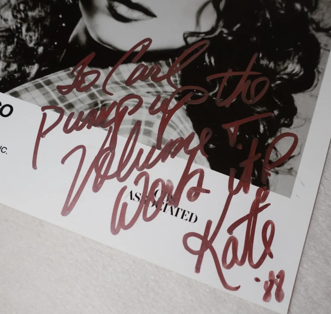 Kate Gengo SIGNED 1988 CBS Pop Dance Original Promotional Photo, изображение 5