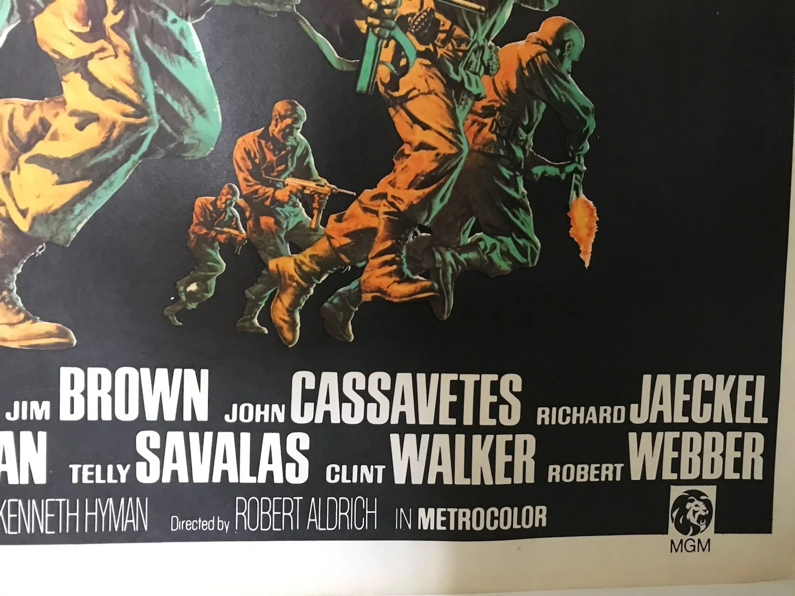 The Dirty Dozen (MGM, 1967). Original British Quad (30” x 40”). Linenbacked., изображение 5