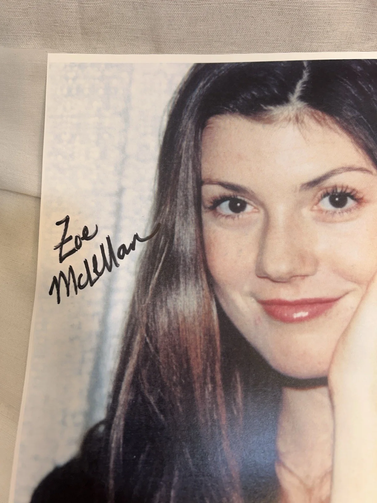 Zoe McLellan — Zoe McLellan Signed Photo Actress NCIS New Orleans, Jag, image 2