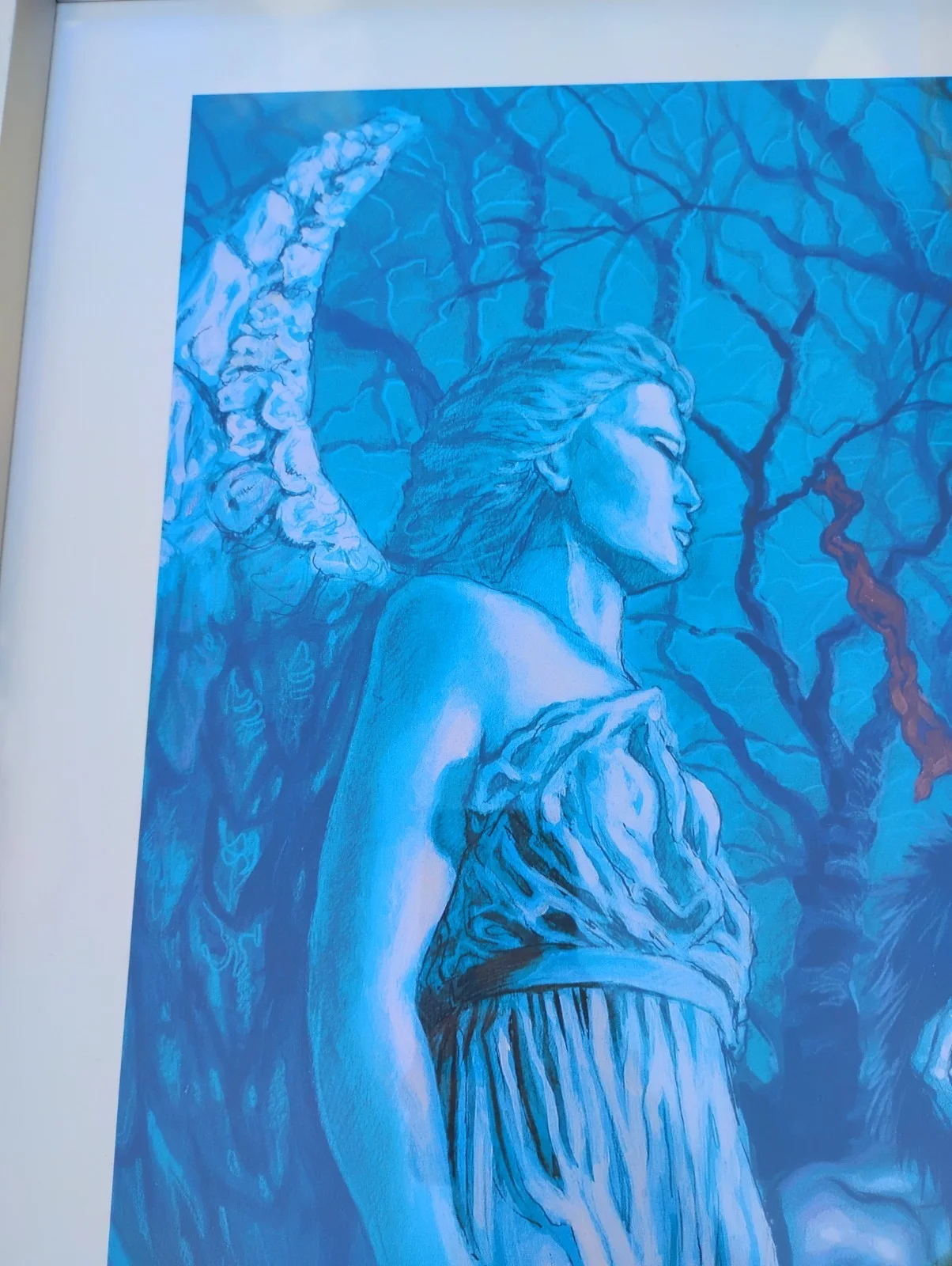 James O'Barr Autographed Signed 16x20 Art Print 203/1500 Eric Draven The Crow, image 3