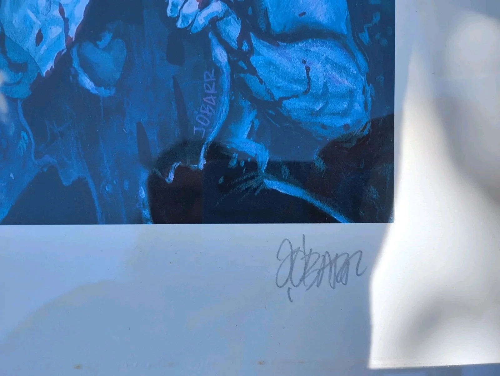 James O'Barr Autographed Signed 16x20 Art Print 203/1500 Eric Draven The Crow, image 5