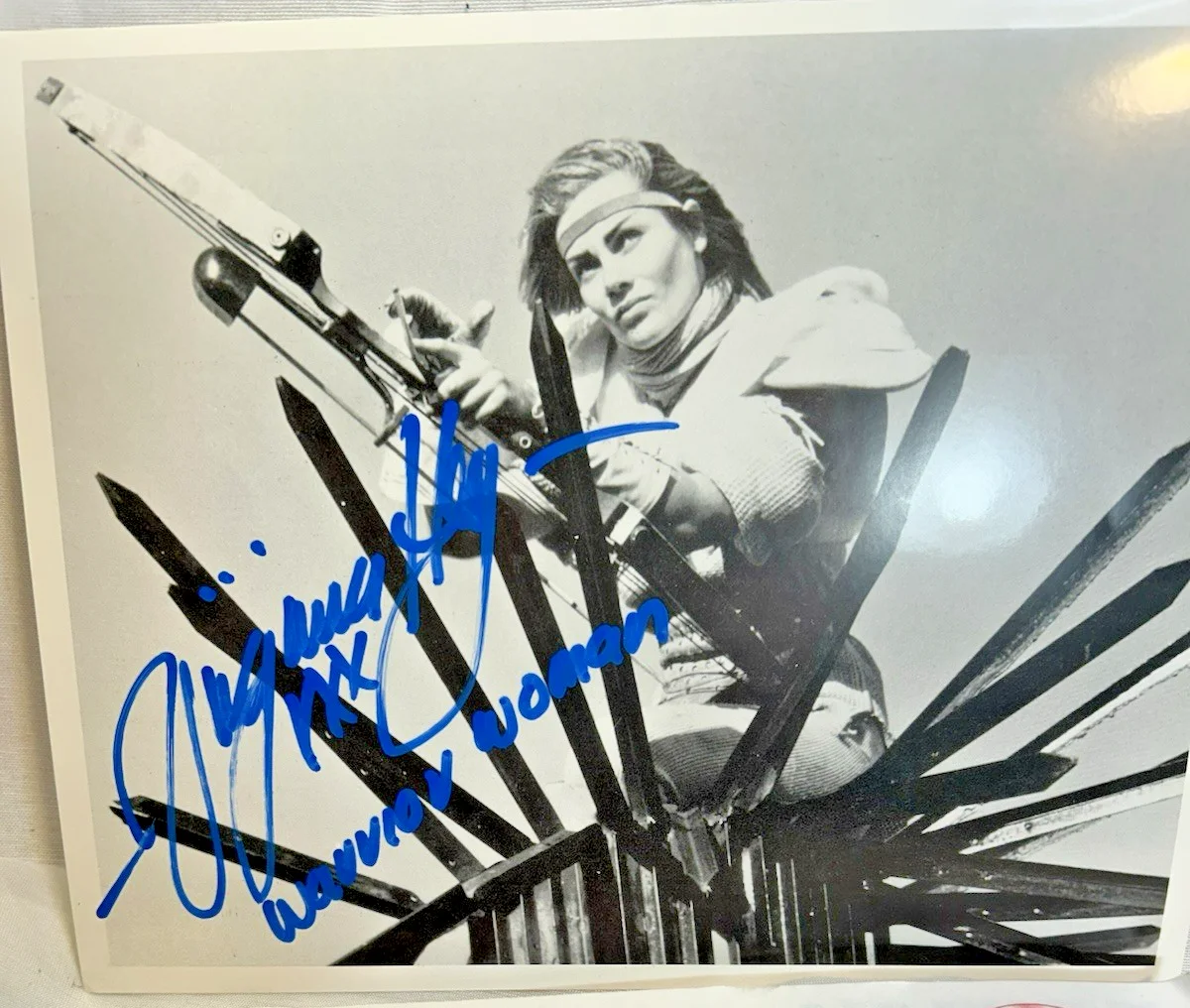 Virginia Hey — Mad Max 2 Virginia Hey Signed Photo Warrior Woman Vulkon 2002 Show