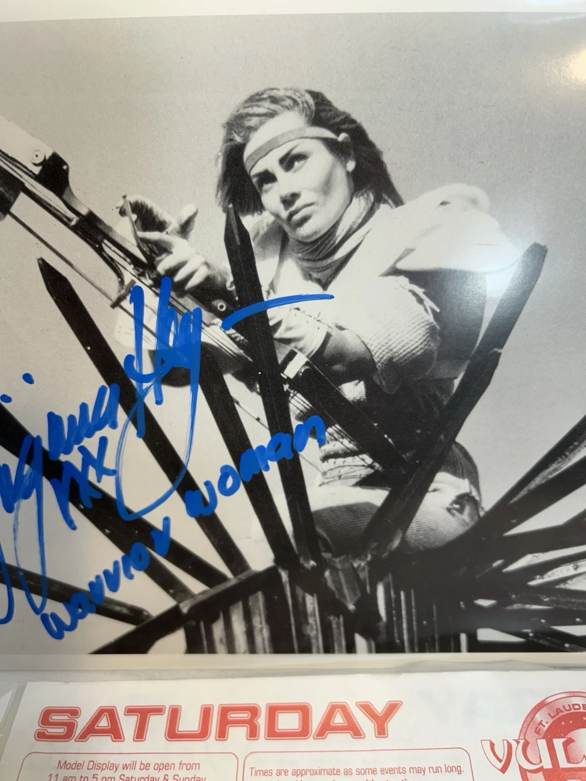 Virginia Hey — Mad Max 2 Virginia Hey Signed Photo Warrior Woman Vulkon 2002 Show, image 3