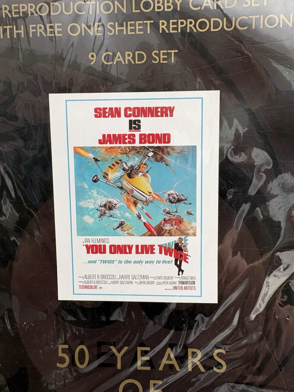 Brand New James Bond 007 You Only Live Twice Lobby Card Set Limited Edition, изображение 2