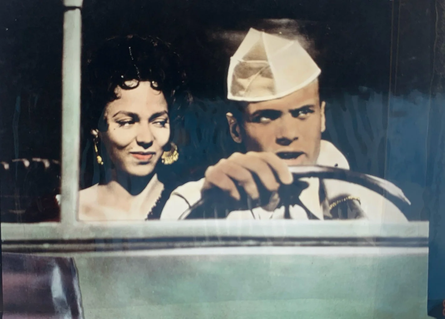 CARMEN JONES Harry Belafonte Dorothy Dandridge 2.5 x 2 Inch Transparencies x2, изображение 2