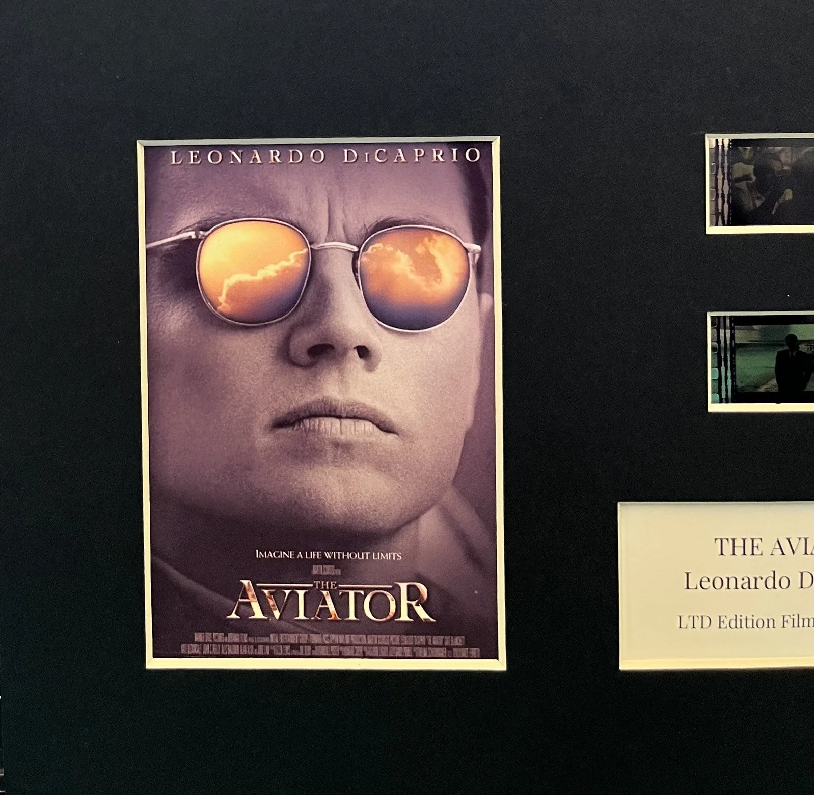 AVIATOR. 35mm Film Cell Mounted Display, image 3