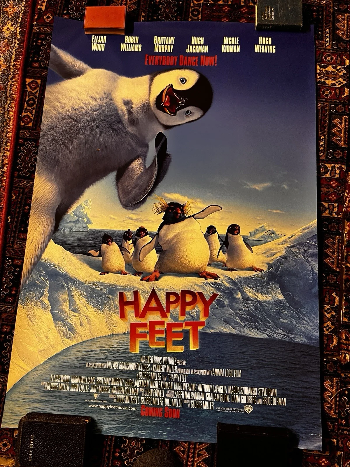 Happy Feet 2006 Original Theatrical Movie Posters 27x40 One Sheet, изображение 2